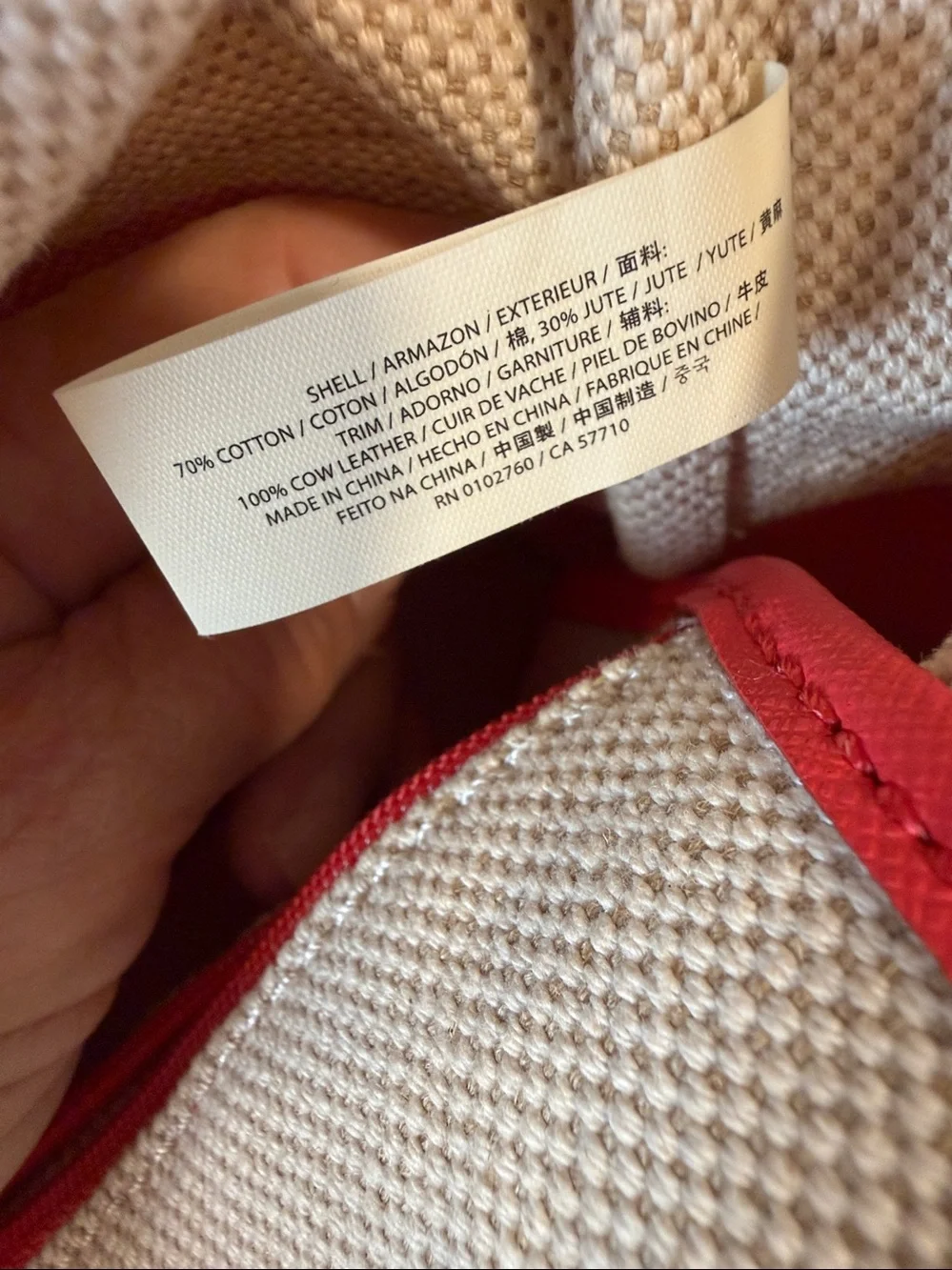 Kate Spade logo Canvas Tote